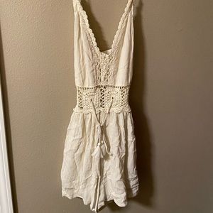 Lace romper